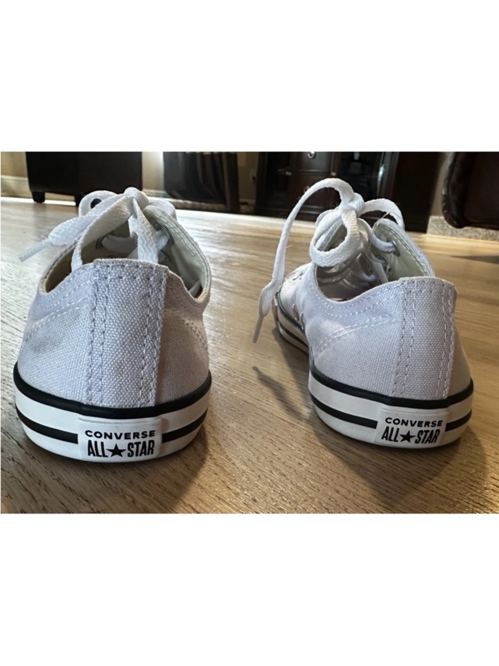NWT Converse Chuck Taylor All Star Low Top Lavender Lilac Size 6 - Picture 8 of 10